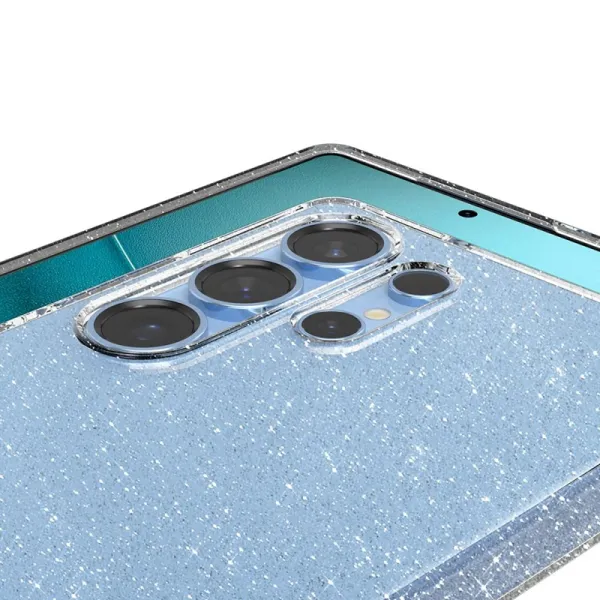 Spigen Liquid Crystal Glitter - Case for Samsung Galaxy S25 Ultra (Transparent)