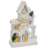 Christmas bauble White Wood House 24 x 11 x 39 cm