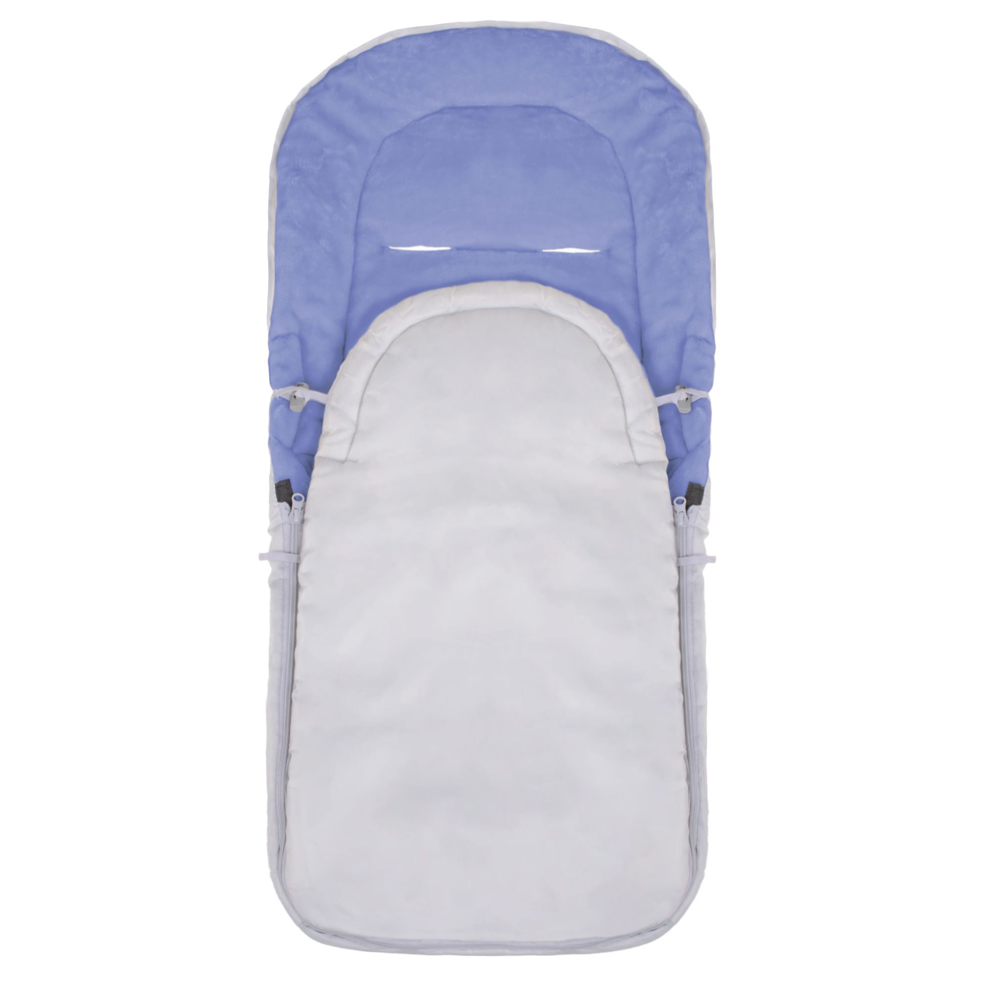 Sleeping bag Springos SB0036, 4-in-1, for stroller, sled, and carrycot, with bag, 90 cm, gray-blue