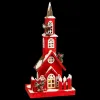 Christmas bauble Red Wood House 17 x 18 x 56 cm