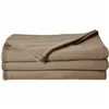 Blanket Poyet  Motte Poleco 100 % polyester 240 x 260 cm Taupe