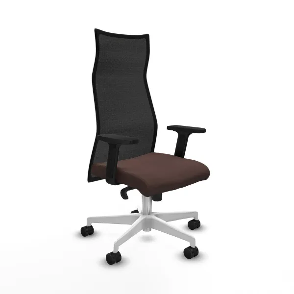 Office Chair Piqueras y Crespo B2D026N Dark brown