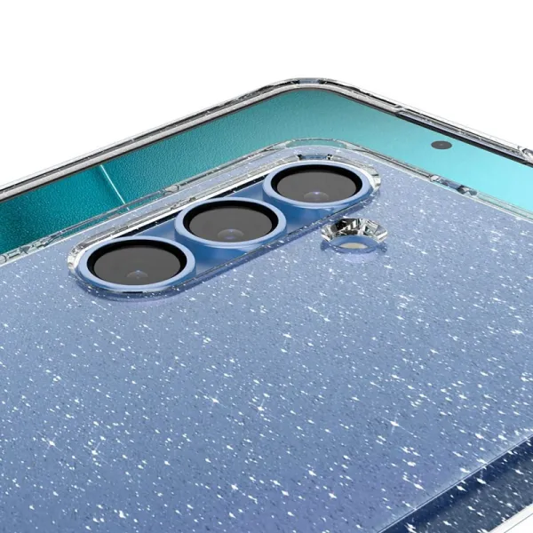 Spigen Liquid Crystal Glitter - Case for Samsung Galaxy S25+ (Transparent)