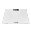 Digital Bathroom Scales Terraillon Tsquare White Glass