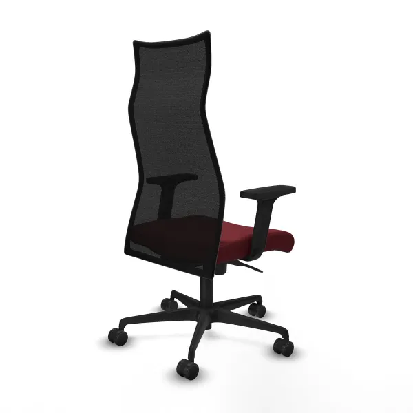 Office Chair Piqueras y Crespo B2D036N Maroon