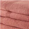 Towels Set TODAY Terracotta 100% cotton (4 Pieces)