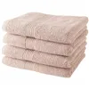 Towels Set TODAY Light Pink 100% cotton (4 Units)