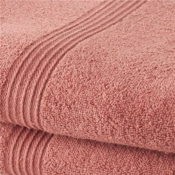 Towels Set TODAY Terracotta 100% cotton (2 Units)