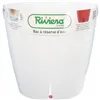 Plant pot Riviera White Circular