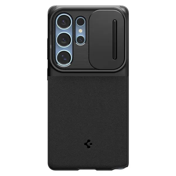 Spigen Optik Armor - Case for Samsung Galaxy S25 Ultra (Black)