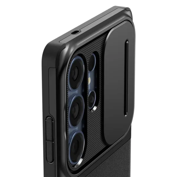 Spigen Optik Armor - Case for Samsung Galaxy S25 Ultra (Black)