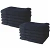 Towel set TODAY Navy Blue 10 Units 50 x 90 cm