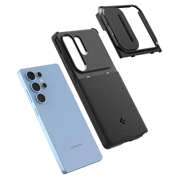 Spigen Optik Armor - Case for Samsung Galaxy S25 Ultra (Black)