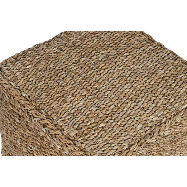 Footrest Home ESPRIT Natural 40 x 40 x 40 cm