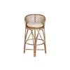 Stool Home ESPRIT Natural 55 x 50 x 100 cm