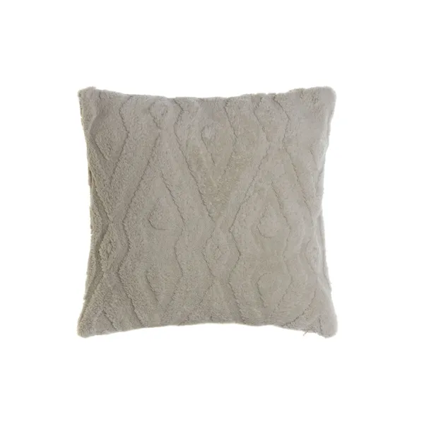 Cushion DKD Home Decor Light grey Rhombus 45 x 15 x 45 cm