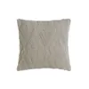 Cushion DKD Home Decor Light grey Rhombus 45 x 15 x 45 cm