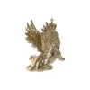 Decorative Figure Home ESPRIT Golden Lion 20 x 10,5 x 17,5 cm 29 x 13 x 25 cm (2 Units)