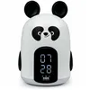 Alarm Clock Bigben White/Black Panda bear