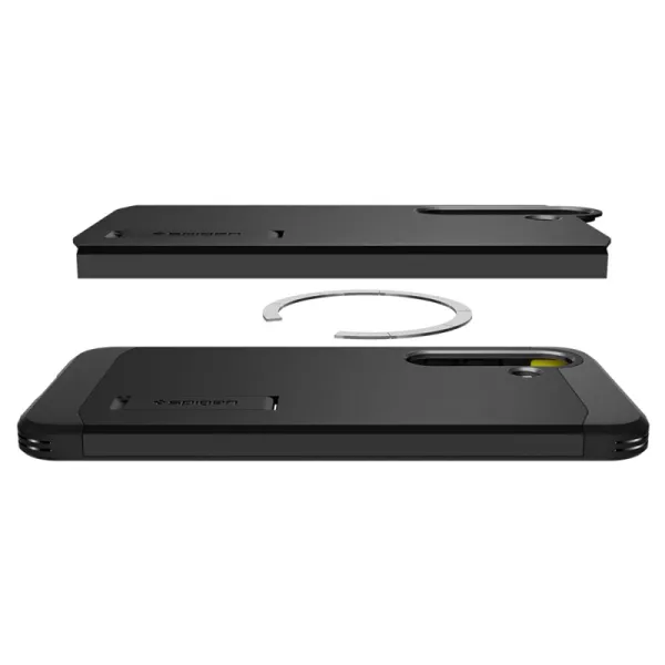 Spigen Tough Armor MagSafe - Case for Samsung Galaxy S25+ (Black)