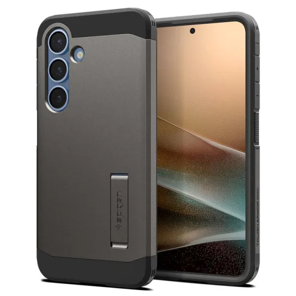 Spigen Tough Armor MagSafe - Case for Samsung Galaxy S25+ (Gunmetal)