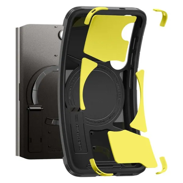 Spigen Tough Armor MagSafe - Case for Samsung Galaxy S25+ (Gunmetal)