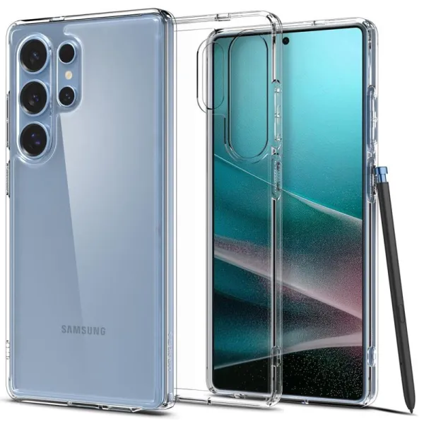 Spigen Ultra Hybrid - Case for Samsung Galaxy S25 Ultra (Transparent)