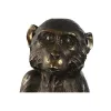 Decorative Figure Home ESPRIT Golden Dark brown Monkey 40 x 37 x 50 cm