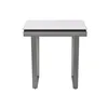 Side table Home ESPRIT Grey Metal 51 x 51 x 53 cm