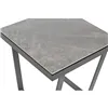 Side table Home ESPRIT Grey Metal 51 x 51 x 53 cm