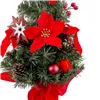 Christmas bauble Red Green Plastic Fabric Christmas Tree 40 cm