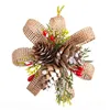 Christmas bauble Multicolour Natural Plastic Fibre 10,5 x 4 x 20 cm (3 Units)