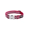 Dog collar Red Dingo STYLE UNION JACK FLAG 41-63 cm