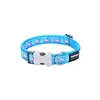 Dog collar Red Dingo STYLE FLAMINGO Turquoise