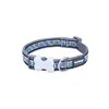 Dog collar Red Dingo STYLE MODERN ON COOL GREY 15 mm x 24-36 cm