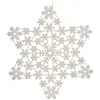 Christmas bauble Star Mother of pearl 31,5 x 32 x 0,1 cm (24 Units)