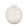 Decorative bauble White Transparent 21 x 23 cm (4 Units)