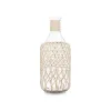 Bottle White Transparent 19 x 48 cm Decorative (2 Units)