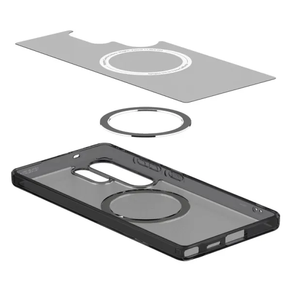 Spigen Ultra Hybrid Mag MagSafe - Case for Samsung Galaxy S25 Ultra (Frost Black)