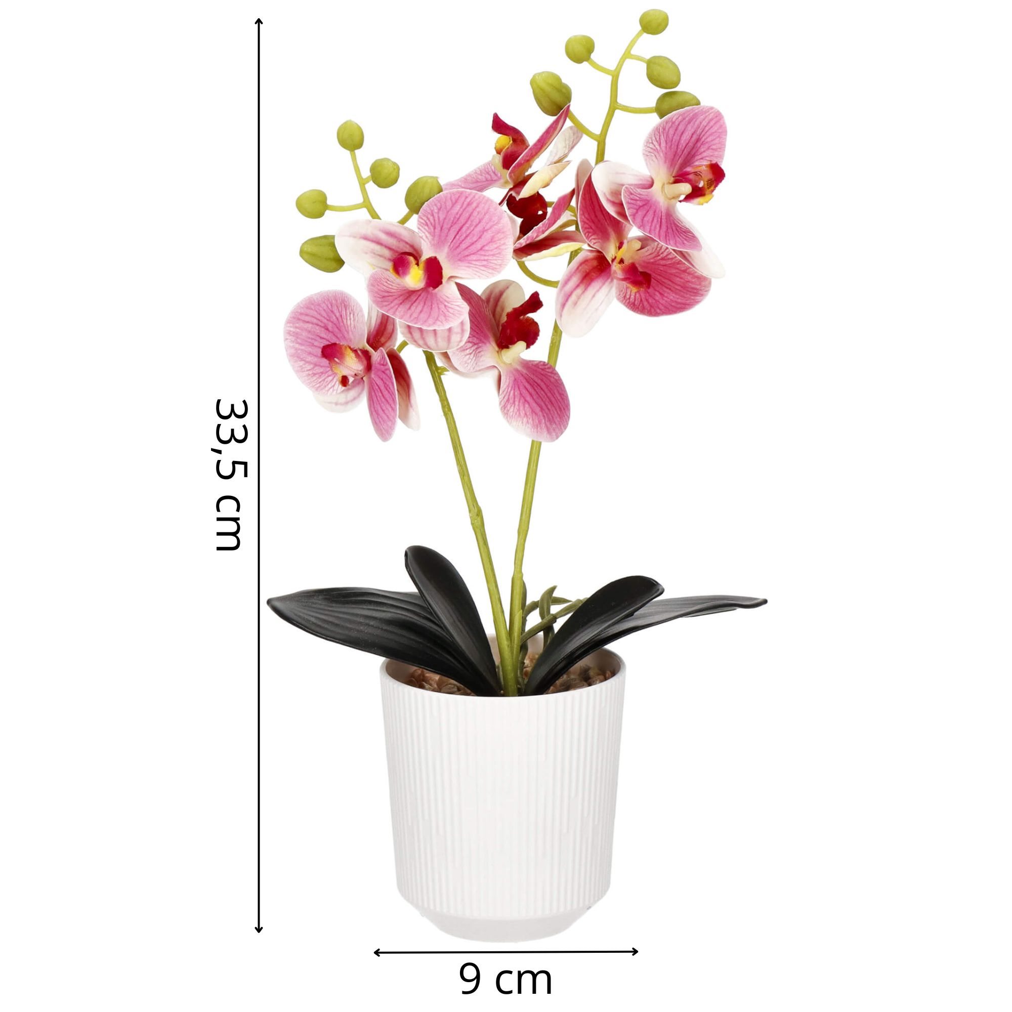 Christmas Tree Pink Wood Plastic 9 x 34 x 9 cm (6 Units)