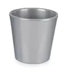 Plant pot Ø 14 cm Silver (6 Units)