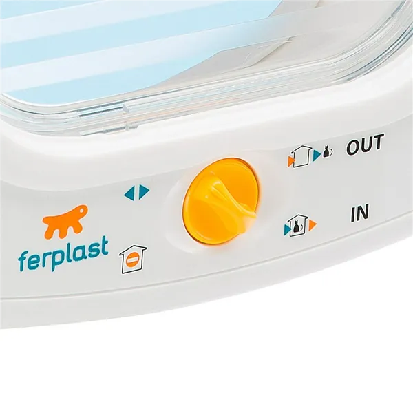 Cat Flap Ferplast Swing 9 White 26,1 x 31,2 x 14,2 cm 26,2 x 10,2 x 31,2 cm Plastic