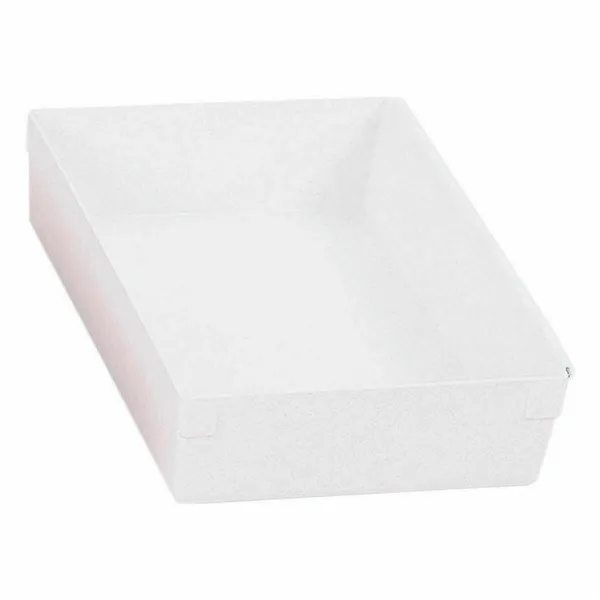 Multi-use Box Modular White 22,5 x 15,5 x 5,3 cm (12 Units)