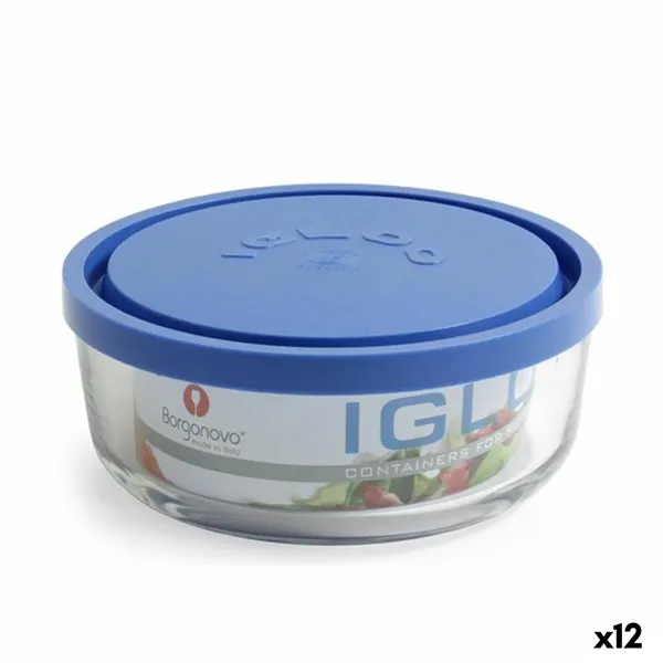 Jar Borgonovo 6277515 Blue With lid 800 ml (15 cm)