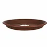 Flower Pot Dish Green Time 55623 Brown (6 Units) (Ø 32 cm)