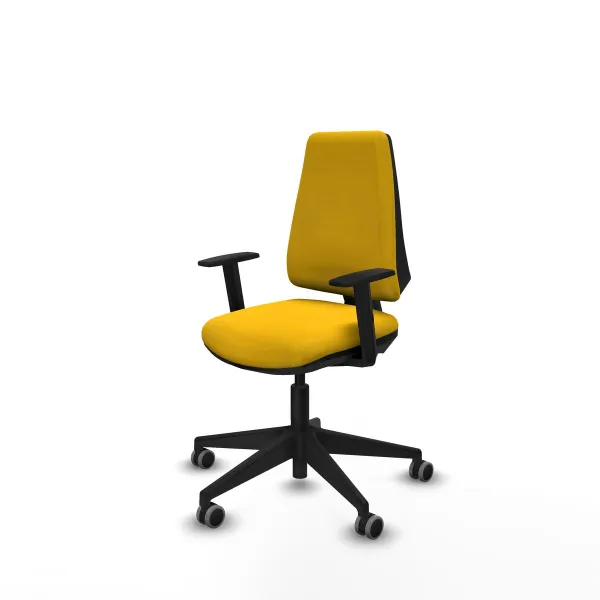 Office Chair Elche CP bali Piqueras y Crespo B1D066G Yellow