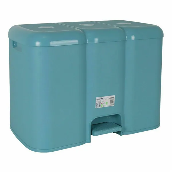 Waste bin Tontarelli Patty Blue (4 Units)