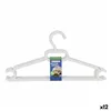 Hangers Ruth Dem Ruth White Plastic 5 Pieces 37 x 18,5 x 3 cm (12 Units)