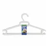 Hangers Ruth Dem Ruth White Plastic 5 Pieces 37 x 18,5 x 3 cm (12 Units)