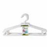 Hangers Blanch Dem Blanch Plastic 6 Pieces 42 x 20 cm (8 Units)